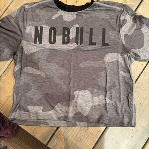 NOBULL Gray Camo T-Shirt